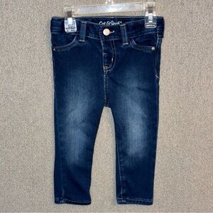 Cat & Jack size 18 months Blue denim jegging stretchy Jeans